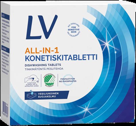 LV konetiskitabletti all in one 40kpl 